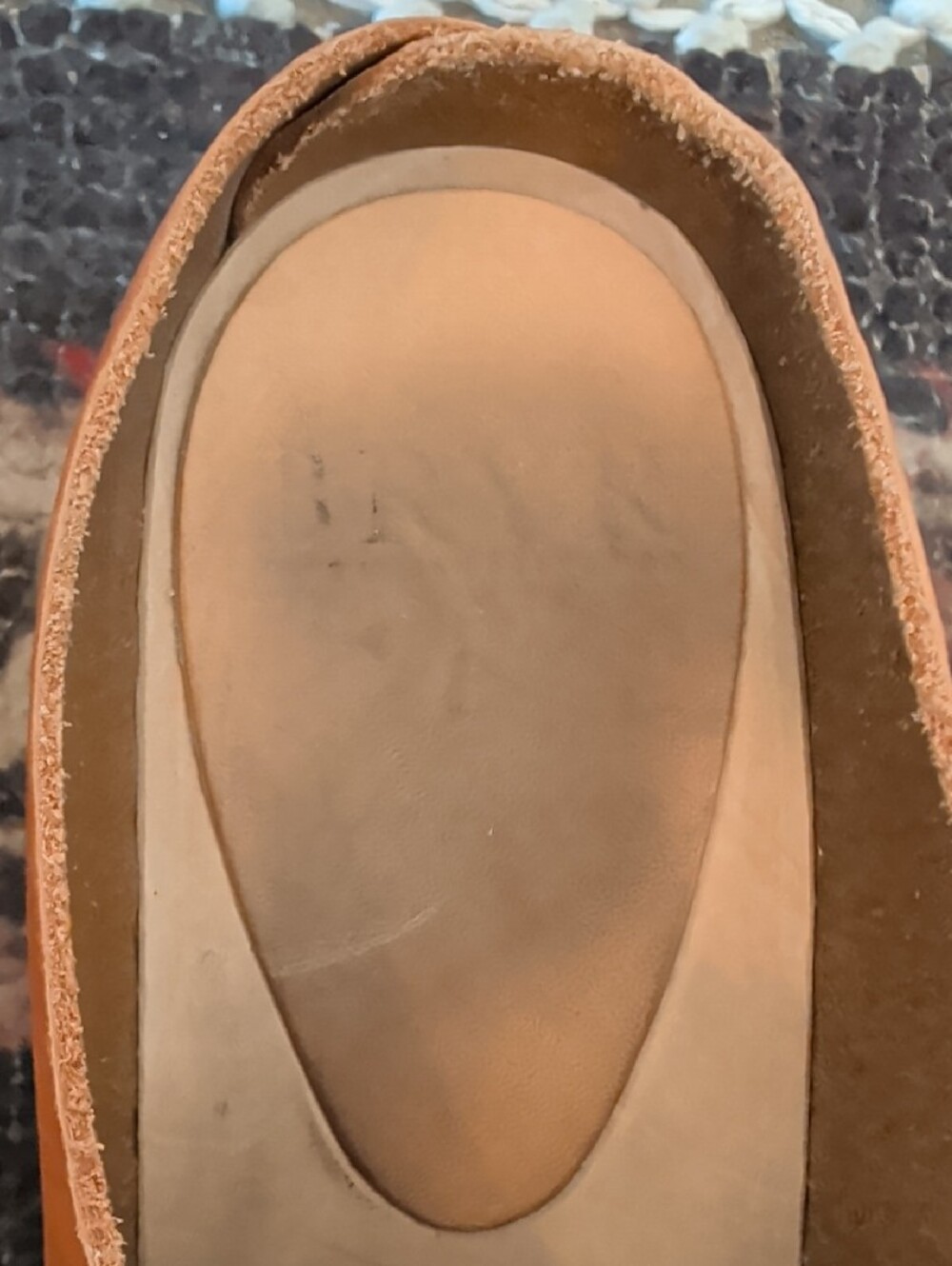 Bryr Chloe Leather Clogs In whiskey - Picture 4 of 8